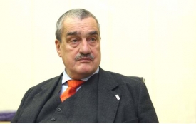 Schwarzenberg dnes vystoupil v Evropském parlamentu.
