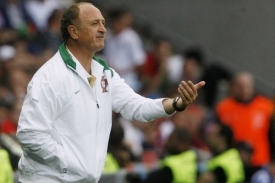 Trenér portugalských fotbalistů Felipe Scolari.