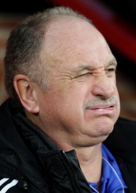 Luis Felipe Scolari, kouč poražen&eacute; Chelsea.