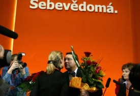 Jiří Paroubek na březnovém sjezdu ČSSD