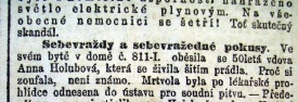 Předvánoční sebevraždy.