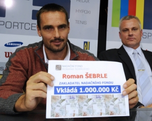 Roman Šebrle (vlevo) a Robert Změlík.