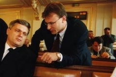 David Šeich (vpravo) s Vlastimilem Tlustým