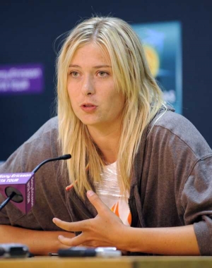 Ruská tenistka Maria Šarapovová.