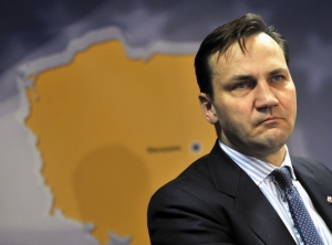 Polsk&yacute; ministr zahranič&iacute; Sikorski.