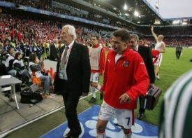 Sionko a bývalý trenér fotbalové reprezentace Karel Brückner.