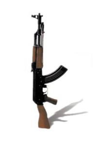 Jedna z nejoblíbenějších zbraní nejen povstalců celého světa - AK-47.