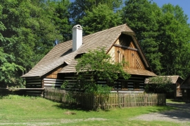 Skanzen Veselý kopec na chrudimsku.