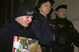 Policist&eacute; převezli 10. ledna ve dvě hodiny r&aacute;no Barboru &Scaron;krlovou.