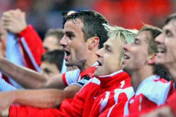Fotbalisté Slavie v Edenu vyhráli všech 10 posledních zápasů.