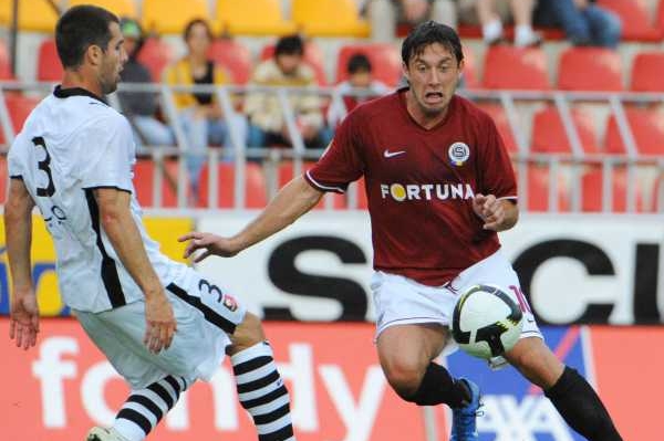 Útočník Sparty Miroslav Slepička gól nevstřelil, a Sparta prohrála.