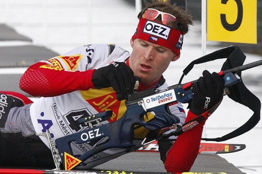 Biatlonista Michal Šlesingr.