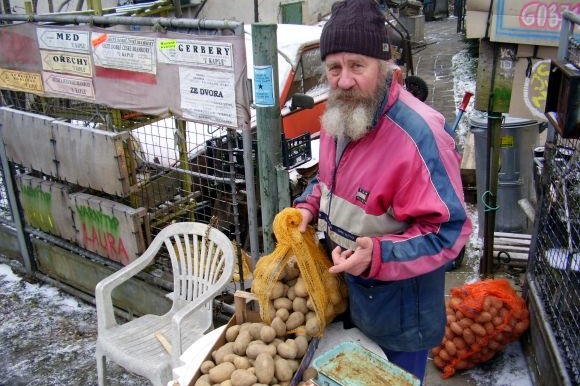 Slezský bramborář Jiří Pleva.