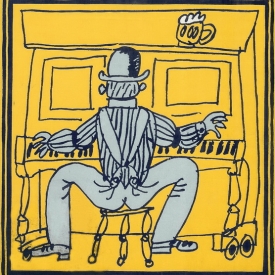 Autoportrét Jiřího Šlitra