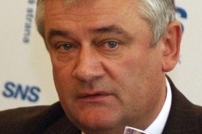 Předseda vládní nacionalistické SNS Ján Slota. 
