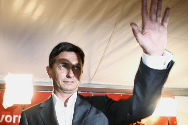 Překvapivý vítěz slovinských voleb Borut Pahor.