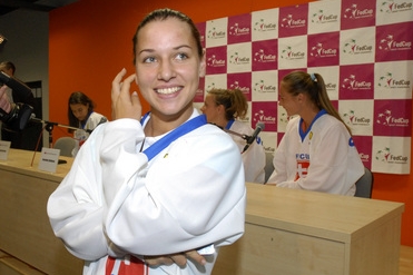 Dominika Cibulková.  Při neúčasti Hantuchové slovenská jednička.