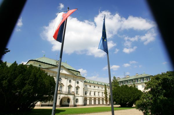 Úřad slovenské vlády v Bratislavě.