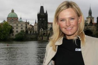 Jachtařka Lenka Šmídová.