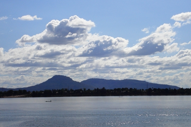 Mekong, malé moře.