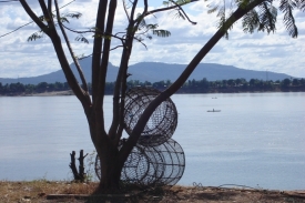 Mekong, malé moře.