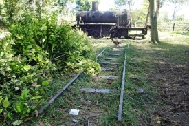 Roztomilá pýcha laoské železnice.