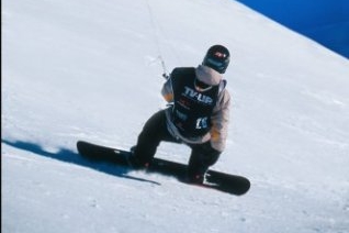 Snowkiting - ilustrační foto.
