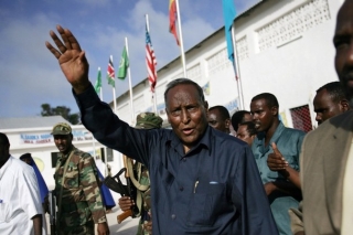 Mocn&yacute; bezmocn&yacute; som&aacute;lsk&yacute; prezident Abdullahi Yusuf Ahmed.