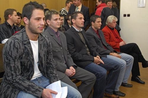 Momentka ze soudního líčení v kauze Bystrc (archivní snímek). Momentka ze soudního líčení v kauze Bystrc (archivní snímek).