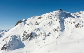 Soutěžní svah Big Mountain.