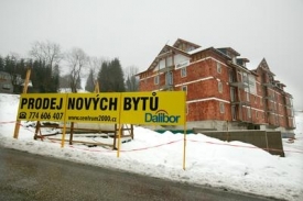 Bytový dům ve Špindlerově Mlýně.