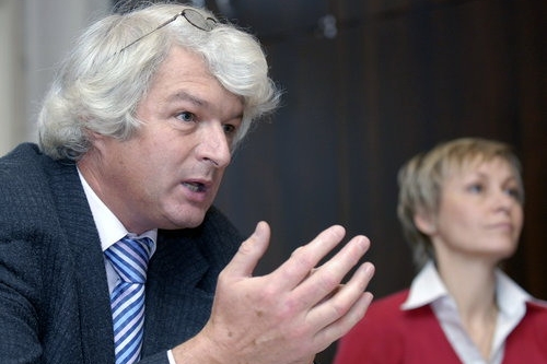 Ředitel Pražského filharmonického sboru (PFS) Richard Sporka. 