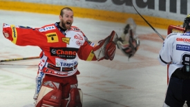 Euforie gólmana Slavie Adama Svobody.