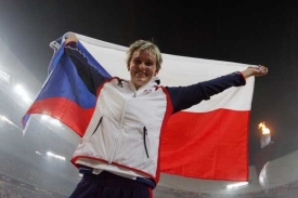 Barbora Špotáková je zlatá!