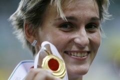 Zlatá oštěpařka Barbora Špotáková