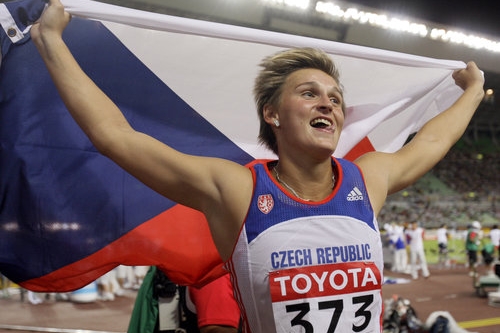 Oštěpařka Barbora Špotáková Oštěpařka Barbora Špotáková