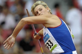 Oštěpařka Barbora Špotáková.