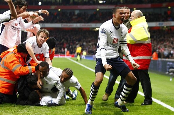 Neuvěřitelná euforie. Tottenham vyrovnal na 4:4. 
