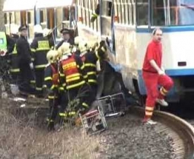 V Ostravě se srazily dvě tramvaje.