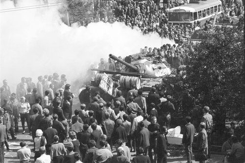 Srpnové události roku 1968 v ostravských ulicích Srpnové události roku 1968 v ostravských ulicích