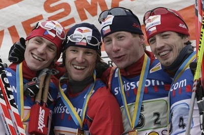 Zprava Martin Koukal, Lukáš Bauer, Milan Šperl a Martin Jakš.