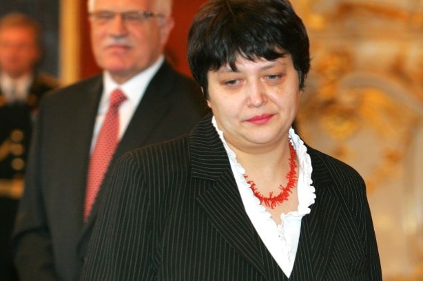 Ministryně pro lidská práva Džamila Stehlíková. Ministryně pro lidská práva Džamila Stehlíková.