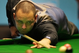 Světov&yacute; hr&aacute;č snookeru č&iacute;slo 2 Stephen Maguire.
