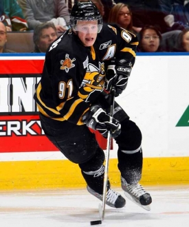 Stamkos ještě v dresu týmu OHL Sarnia Stings.