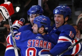 Martin Straka. Zat&iacute;m hr&aacute;č New York Rangers.