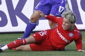 Brněnský záložník Marek Střeštík.