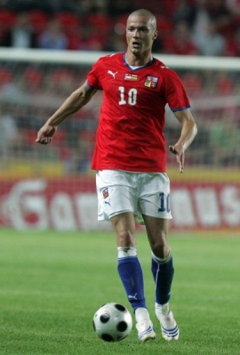 V&aacute;clav Svěrko&scaron; v reprezentačn&iacute;m dresu.