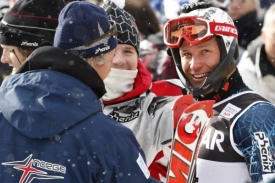 V&iacute;těz Světov&eacute;ho poh&aacute;ru Nor Lund Svindal.