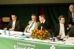 Předseda Strany zelených Martin Bursík a ministr zahraničí Karel Schwarzenberg