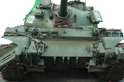 Armáda nechala 200 tanků nehlídaných v lese (ilustrační foto).